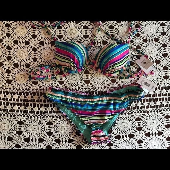 Shade & Shore Other - NWT Shade & Shore Sexy Bikini 24B Top - Lg Bottom